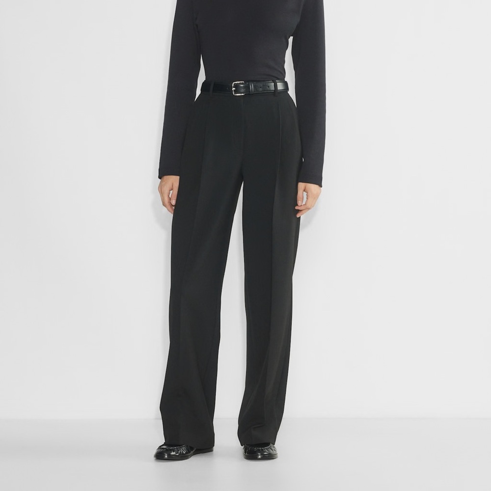 Babaton Black Pleated Pant – Aritzia, Size 4